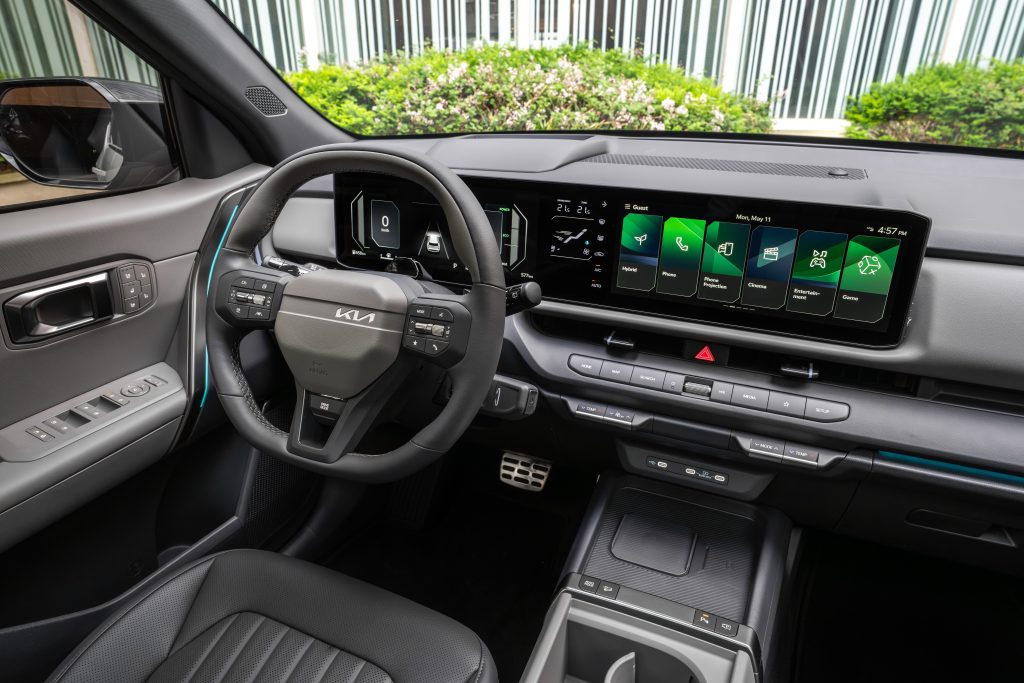 Kia Seltos Hybrid förarmiljö